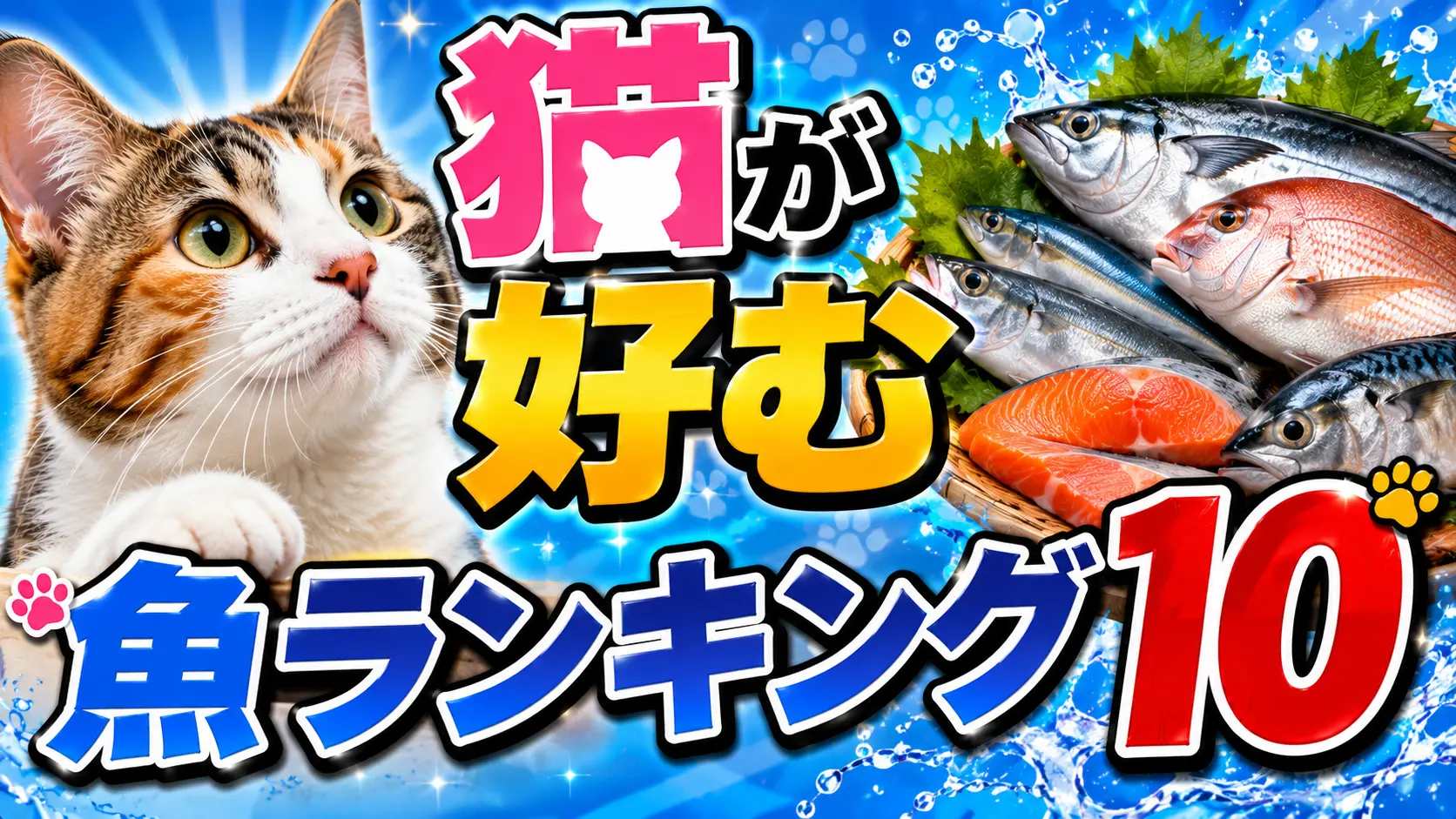【謎仕様】猫が好む魚ランキング10